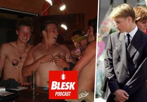 Blesk Podcast: Harryho k chlastu a večírkům přivedl William, říká spisovatel Robert Lacey