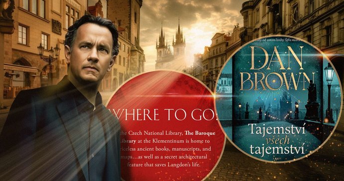 Robert Langdon v honu za tajemstvími Prahy: Zažijte metropoli jako hrdina bestsellerů!