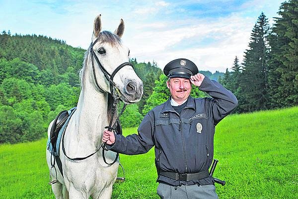 Herec Robert Mikluš (36) alias strážmistr Topinka