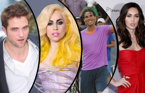 Gaga, Nadal i Megan Fox jsou na vrcholu: Víte proč?