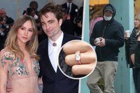 »Batman« Robert Pattinson se po pěti letech rozhoupal: Zásnuby s těhotnou přítelkyní!