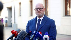 Robert Plaga (za ANO) coby adept na ministra školství na Pražském hradě (listopad 2025)