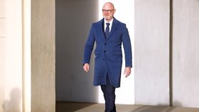 Robert Plaga (za ANO) coby adept na ministra školství na Pražském hradě (listopad 2025)