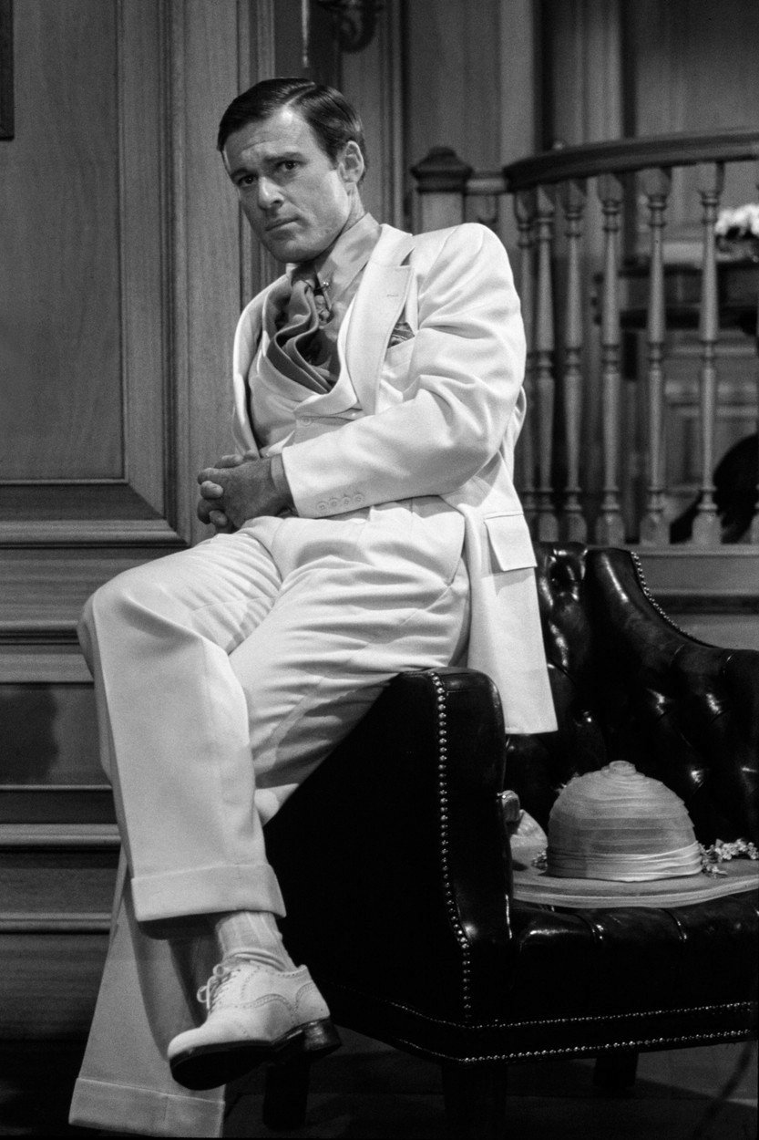 Robert Redford ve filmu Velký Gatsby (1974)