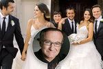 Syn Robina Williamse Cody se v den otcových narozenin oženil s krásnou Mariou