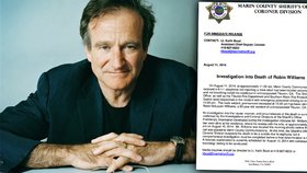 Policie zveřejnila protokol smrti Robina Williamse