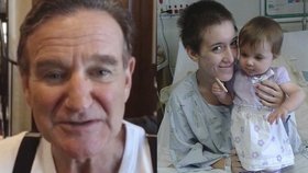 Robin Williams poslal před svou smrtí vzkaz umírající ženě