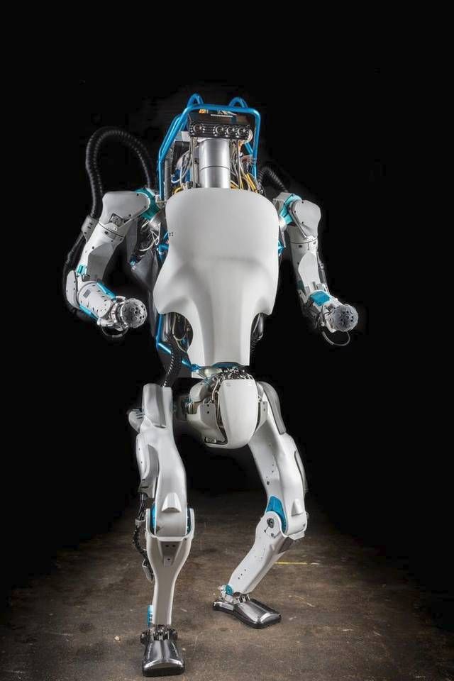Robot Atlas od americké firmy Boston Dynamics, na kterém se podílela i agentura Ministerstva obrany USA DARPA