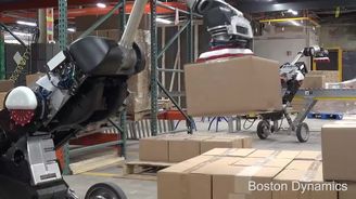 Postrach odborů: Boston Dynamics představila robotického skladníka