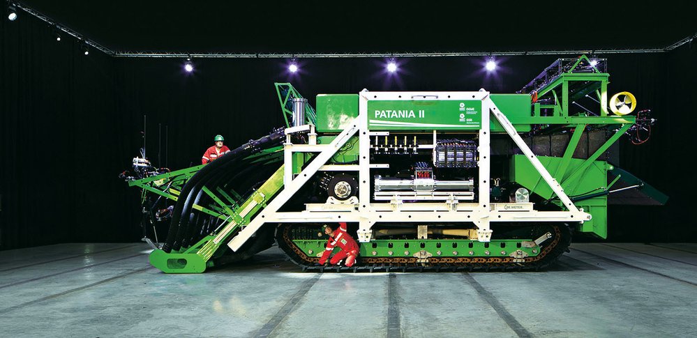Robot pro hlubokomořskou těžbu Patania II