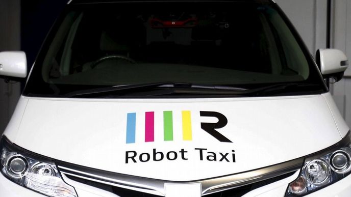 Robot Taxi v Japonsku