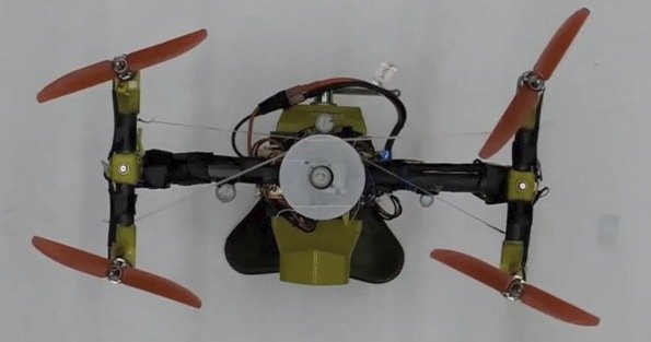 Detail létající robota