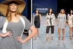 Robyn Lawley a modelky XXL na přehlídce Sydney Fashion Festival