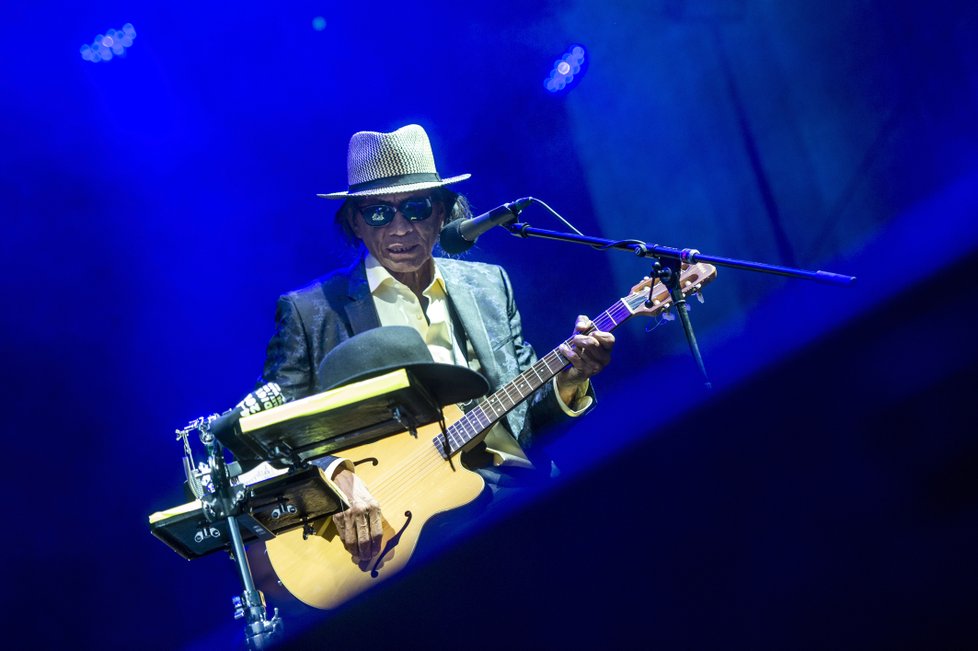Rodriguez na Rock for People 2018.