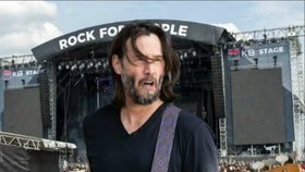 Keanu Reeves na Rock for People