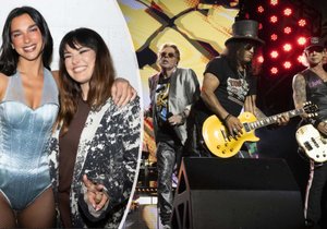 Guns N’ Roses, Ewa Farna a Dua Lipa: Když se potká rocková legenda, česká hvězda a globální popová ikona!