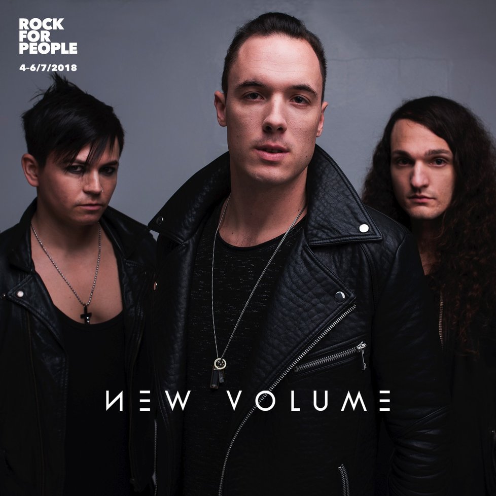 New Volume vystoupí na Rock for People 2018.