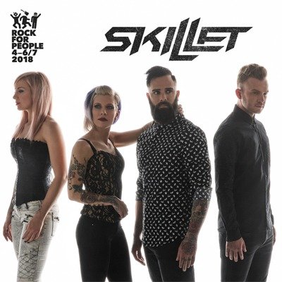 Skillet vystoupí na Rock for People 2018.