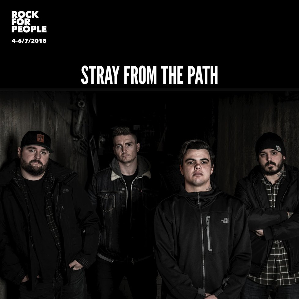 Stray From The Path vystoupí na Rock for People 2018.