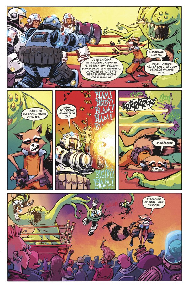 Rocket ze Strážců galaxie má vlastní komiksové dobrodružství