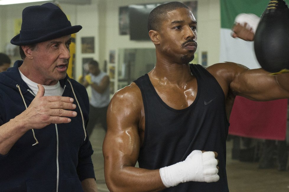 Záběry z prvního dílu filmu Creed