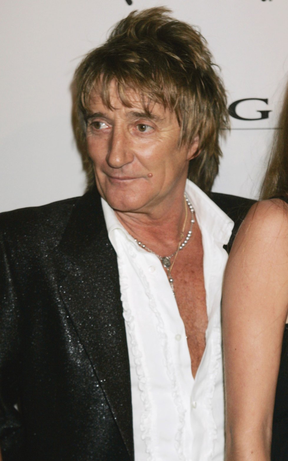 Zpěvák Rod Stewart