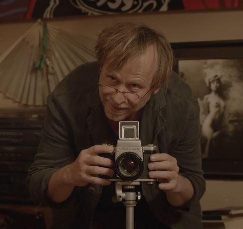 Jako Jan Saudek ve filmu Fotograf