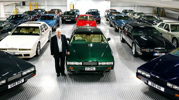 Britský milionář nasbíral 25 kusů Aston Martinu Lagonda