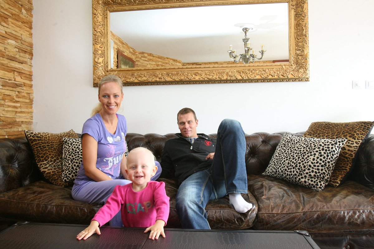 Šťastná rodinka pohromadě: Zuzana, Vlasta a jejich dcera Salma.