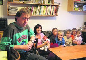 Rodina Pavlasových z Chotěboře má už osm dětí a ještě nekončí