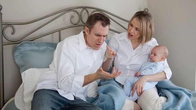 Rodiče se hádají před dítětem