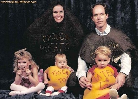 Rodiče jako brambory, ach jo.