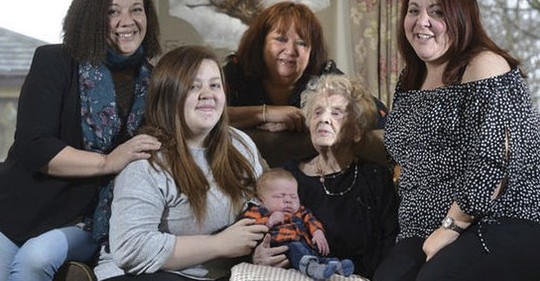 103 let je mezi nejmladším a nejstarším členem rodiny