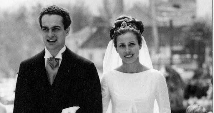 Karel Schwarzenberg si v roce 1967 poprvé vzal Therese Hardegg
