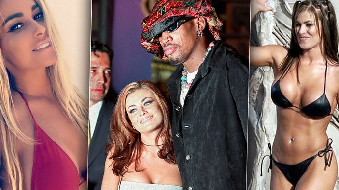Dennis Rodman a jedna z jeho osudových žen Carmen Electra