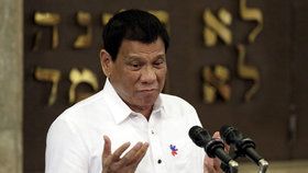 Filipínský prezident Rodrigo Duterte