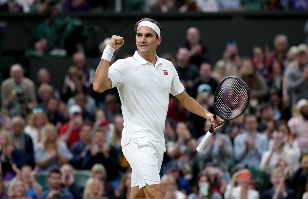 Legendární švýcarský tenista Roger Federer