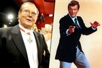 Roger Moore se proslavil rolí Jamese Bonda