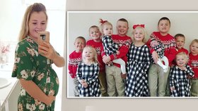 Courtney Rogersová z Nového Mexika v USA má se svým manželem už jedenáct dětí.