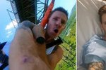 Australan Rohan Sills po pracovním úrazu skončil na invalidním vozíků. Navzdory tomu skočil bungee jumping!