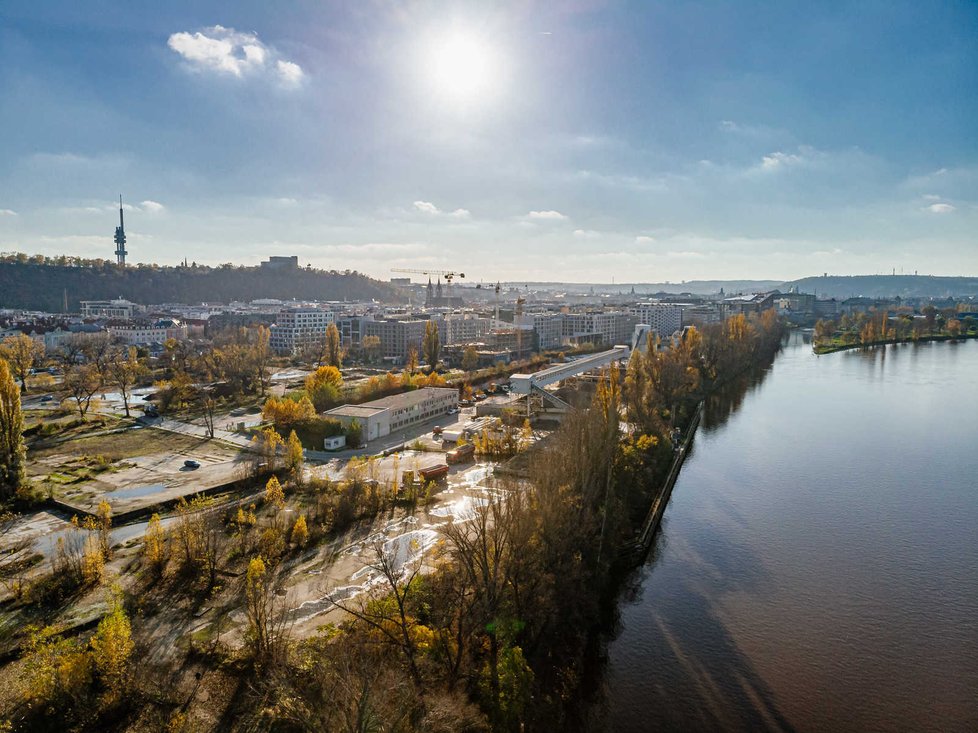 Rohanský ostrov se dočká revitalizace. Vznikne tu park, škola, byty i kanceláře