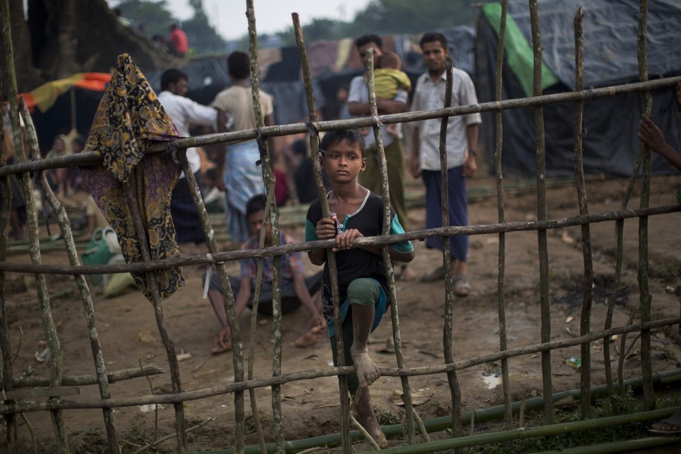 Rohingyjští uprchlíci prchají ze země.