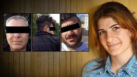 Rokstan uprchla ze Sýrie poté, co ji znásilnili tři muži. V Německu ji ale zavraždila vlastní rodina (na snímku otec a její bratři).