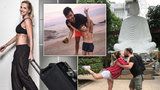Celebrity prchají do tepla! Pártlová s tajným milencem na Bali, Jandová v Saigonu