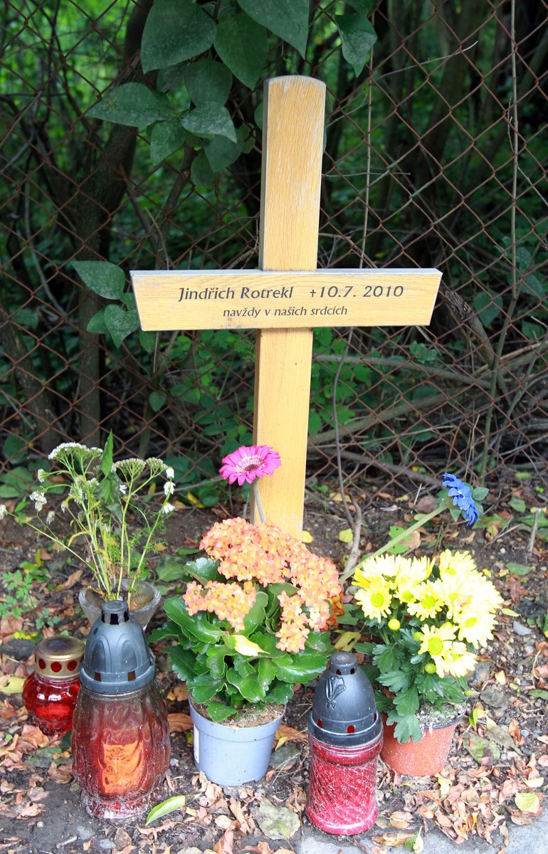 Tady Jindřich Rotrekl loni 10. července zahynul.