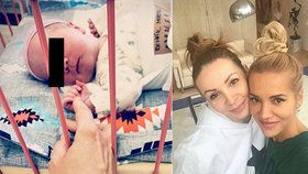 Dary kamarádka Petra Ficová porodila třetí dítě.
