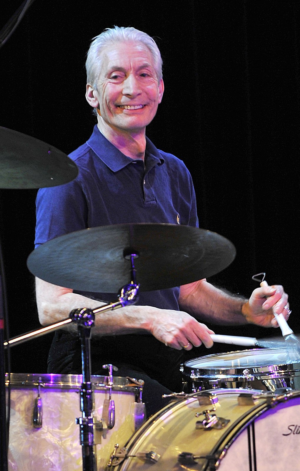 Charlie Watts (71), bubeník