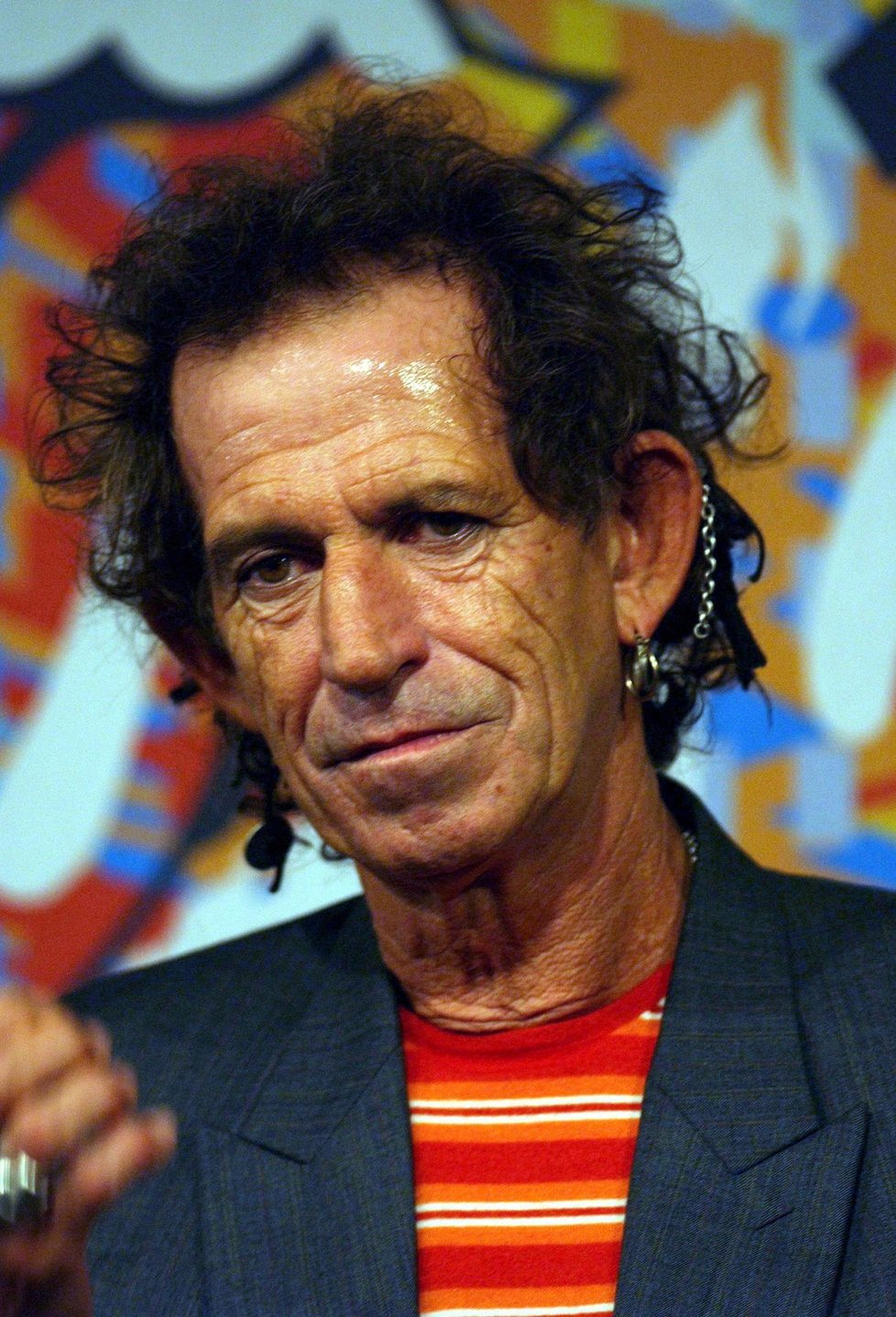 Keith Richards (68), kytarista