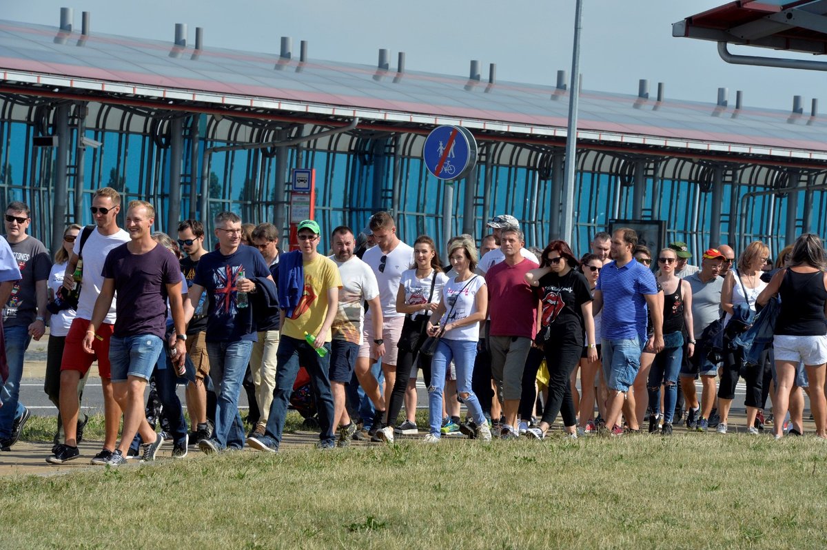 Koncert Rolling Stones v Letňanech - 4. července 2018.