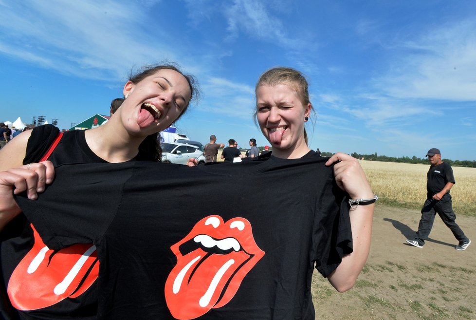 Koncert Rolling Stones v Letňanech - 4. července 2018.